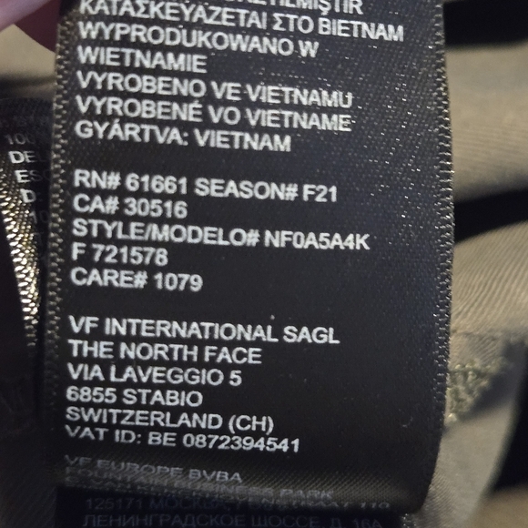 The North Face Mens Mid Rise Straight Leg City Standard Motion Pants Size 38 - Picture 11 of 13